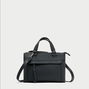 Zara Leather Mini City Bag
